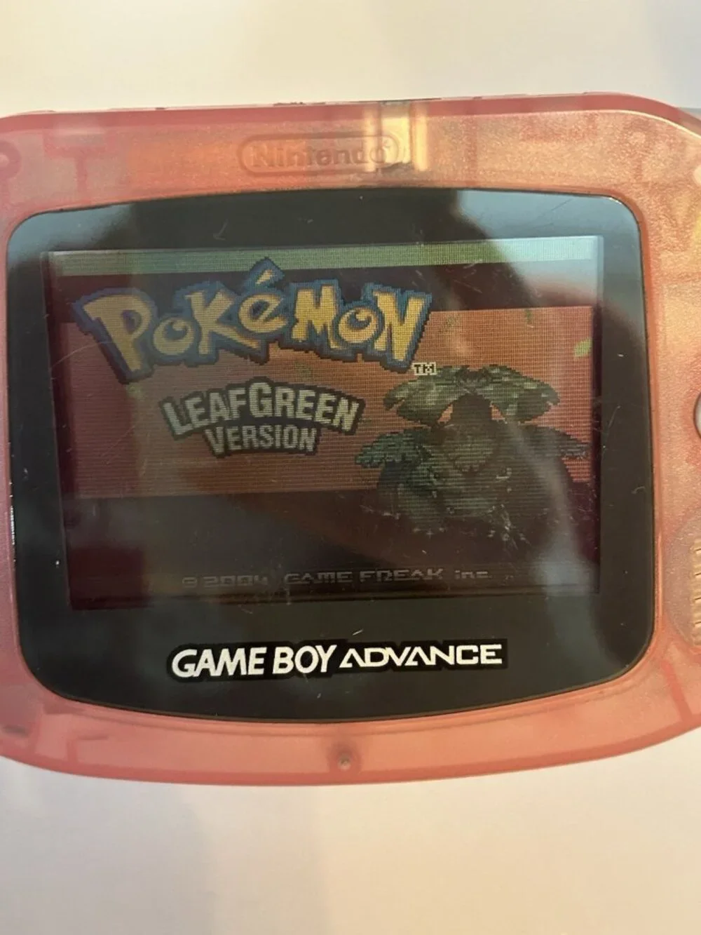 Pokemon LeafGreen (Nintendo Gameboy Advance, 2004) GBA Authentic Box Manuals Vtg